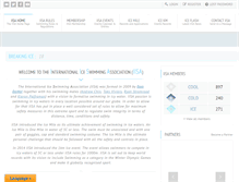 Tablet Screenshot of internationaliceswimming.com